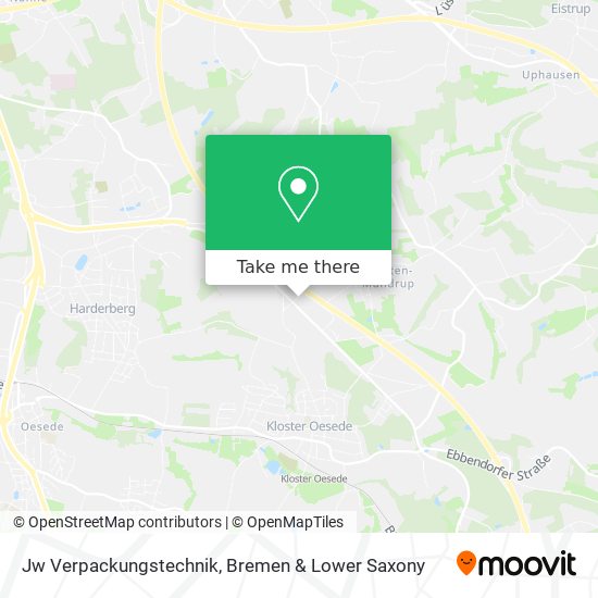 Jw Verpackungstechnik map