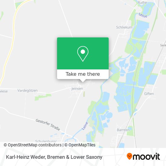 Karl-Heinz Weder map