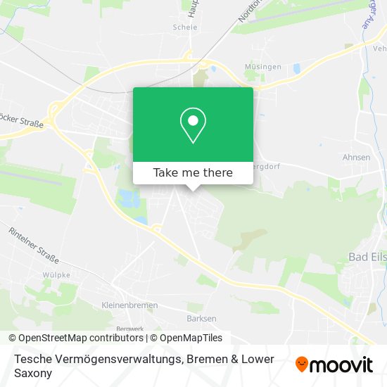 Tesche Vermögensverwaltungs map