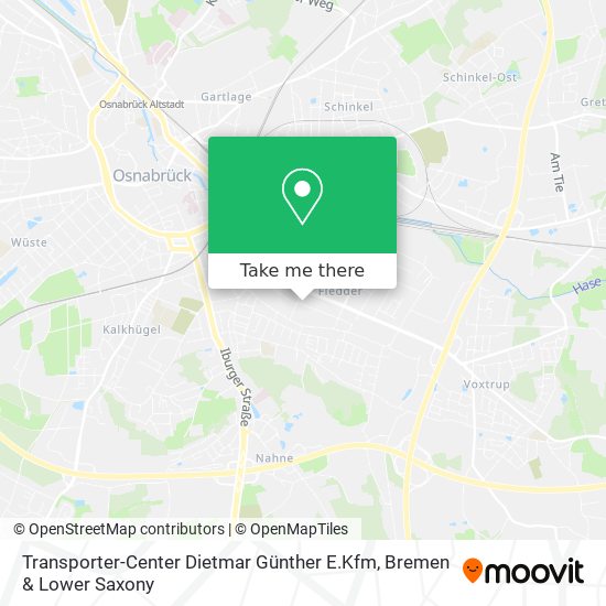 Transporter-Center Dietmar Günther E.Kfm map