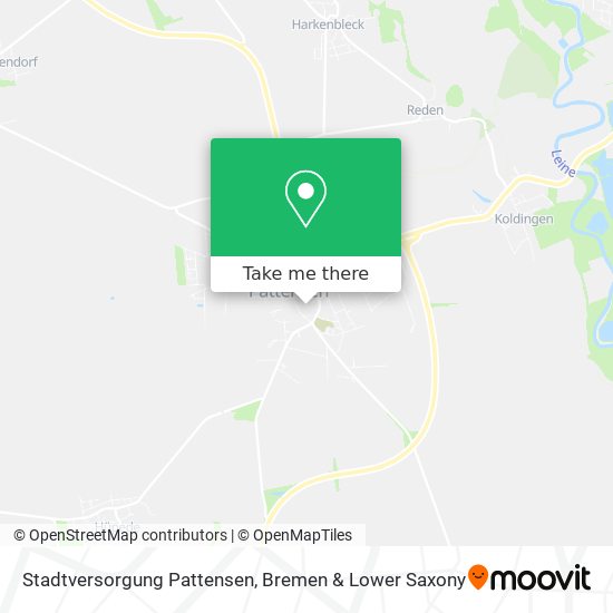 Stadtversorgung Pattensen map