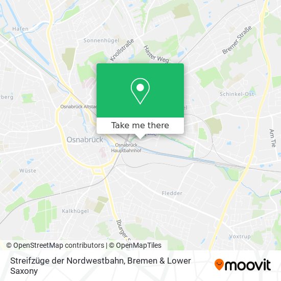 Streifzüge der Nordwestbahn map