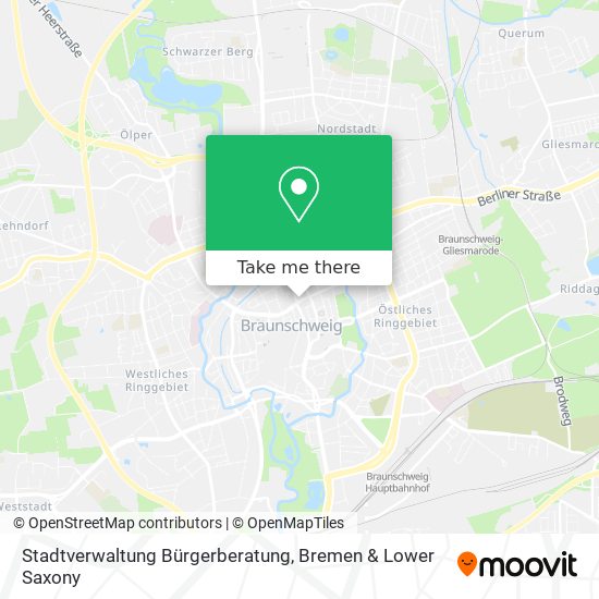 Stadtverwaltung Bürgerberatung map