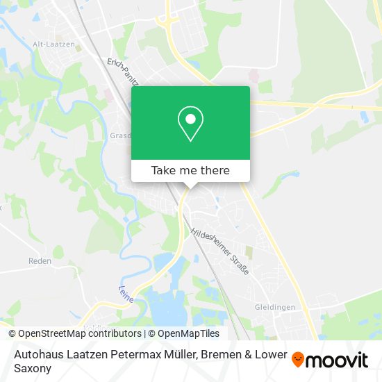 Autohaus Laatzen Petermax Müller map