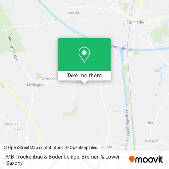 MB Trockenbau & Bodenbeläge map