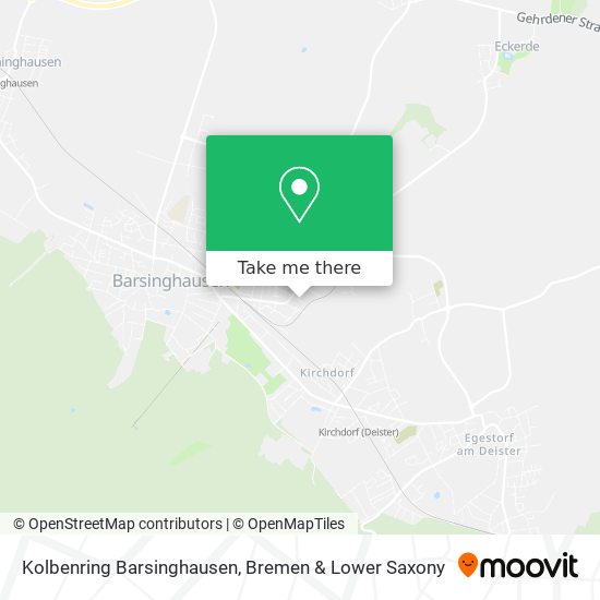 Kolbenring Barsinghausen map