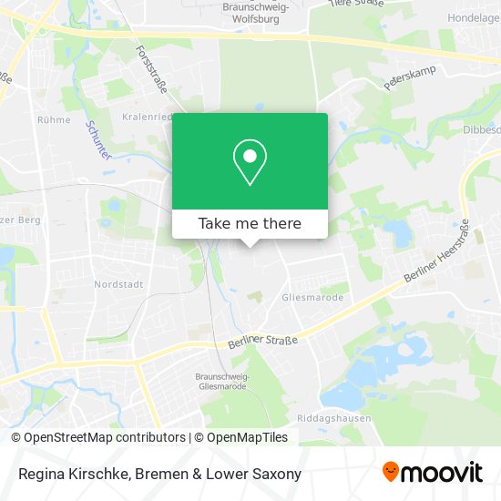 Regina Kirschke map