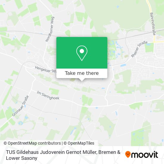 TUS Gildehaus Judoverein Gernot Müller map