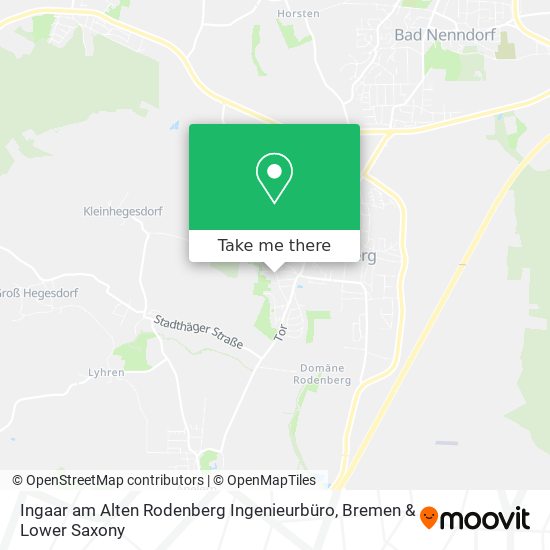 Ingaar am Alten Rodenberg Ingenieurbüro map