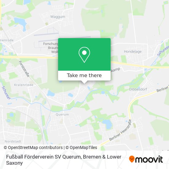 Fußball Förderverein SV Querum map