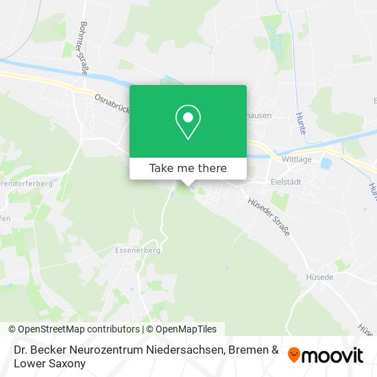 Dr. Becker Neurozentrum Niedersachsen map