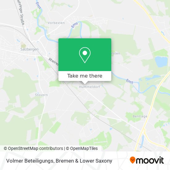 Volmer Beteiligungs map