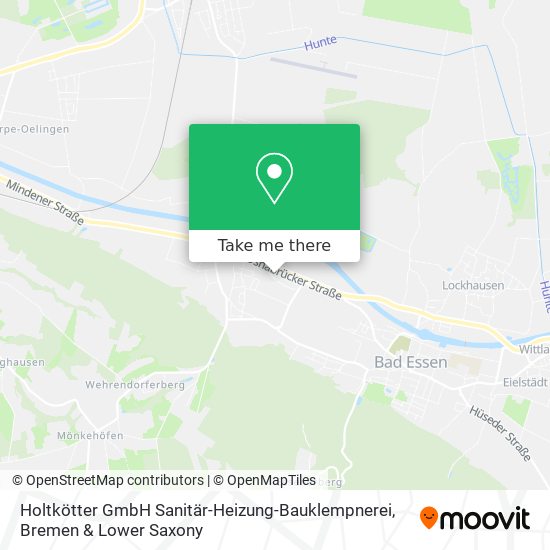 Holtkötter GmbH Sanitär-Heizung-Bauklempnerei map