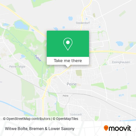 Witwe Bolte map