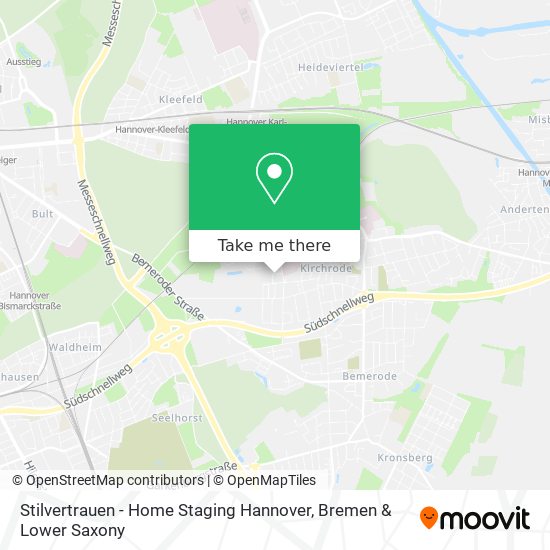 Карта Stilvertrauen - Home Staging Hannover
