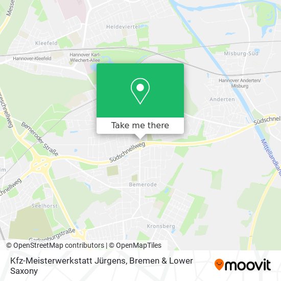 Kfz-Meisterwerkstatt Jürgens map