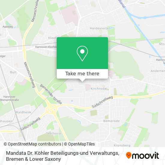 Mandata Dr. Köhler Beteiligungs-und Verwaltungs map