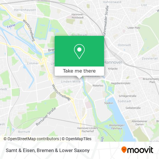 Samt & Eisen map