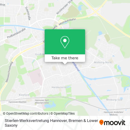 Stierlen-Werksvertretung Hannover map