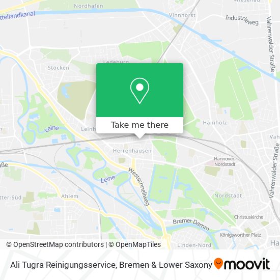 Ali Tugra Reinigungsservice map