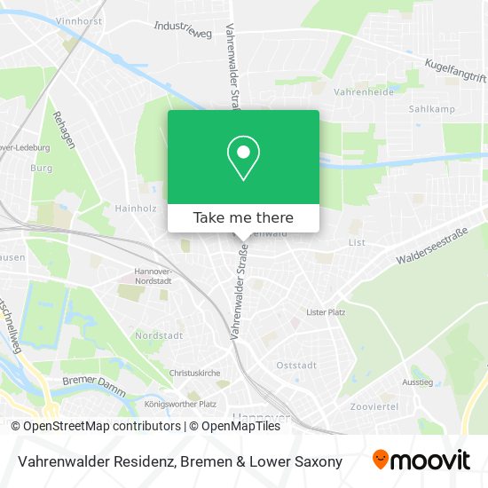 Vahrenwalder Residenz map