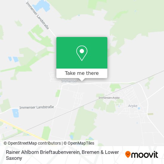 Rainer Ahlborn Brieftaubenverein map