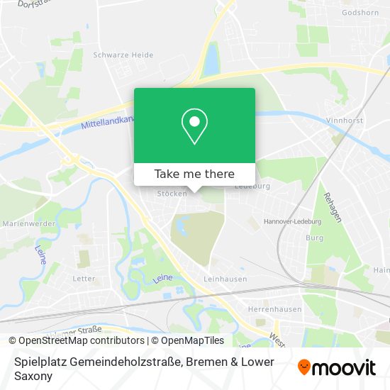 Spielplatz Gemeindeholzstraße map