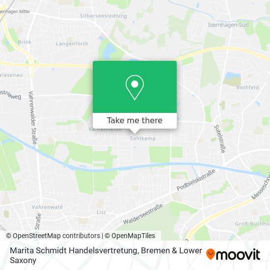 Marita Schmidt Handelsvertretung map
