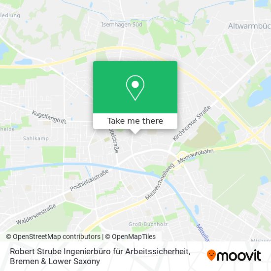 Robert Strube Ingenierbüro für Arbeitssicherheit map