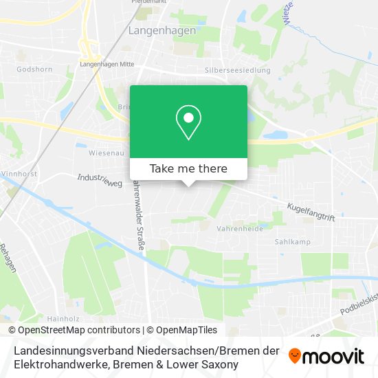 Landesinnungsverband Niedersachsen / Bremen der Elektrohandwerke map