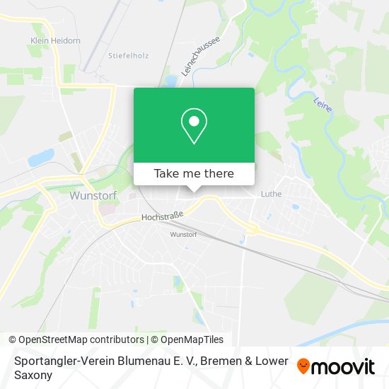 Sportangler-Verein Blumenau E. V. map