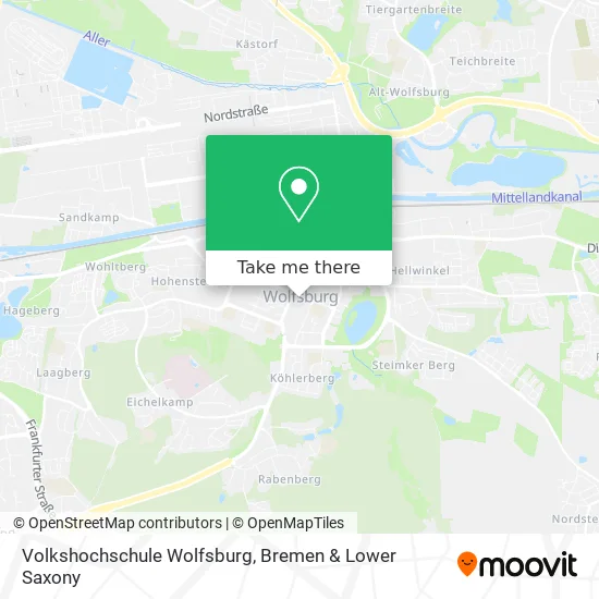 Карта Volkshochschule Wolfsburg