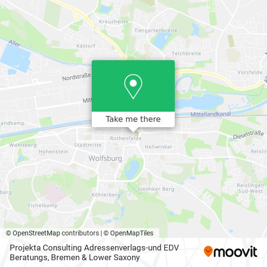 Projekta Consulting Adressenverlags-und EDV Beratungs map