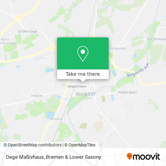 Dege Maßivhaus map