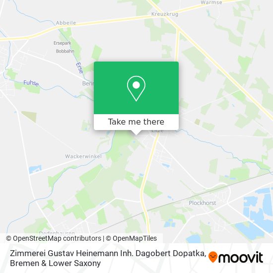 Zimmerei Gustav Heinemann Inh. Dagobert Dopatka map