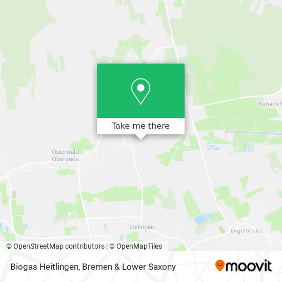 Biogas Heitlingen map