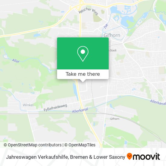 Jahreswagen Verkaufshilfe map