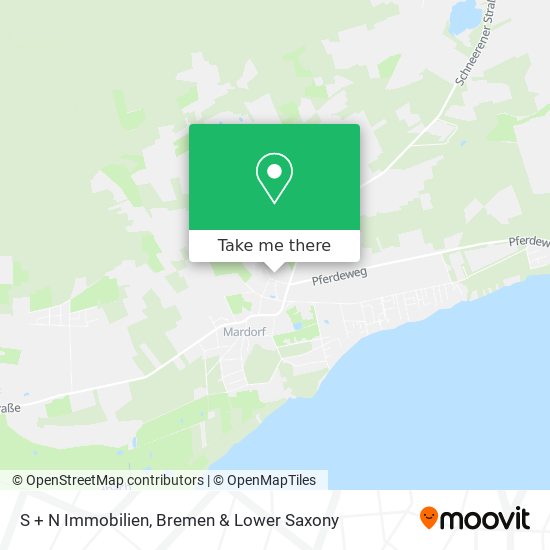 S + N Immobilien map