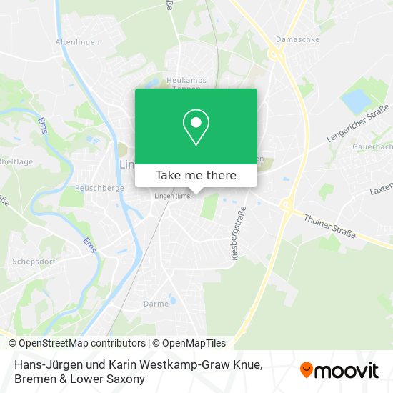 Hans-Jürgen und Karin Westkamp-Graw Knue map