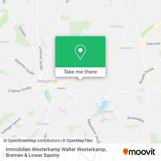 Immobilien Westerkamp Walter Westerkamp map
