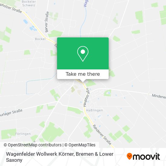 Wagenfelder Wollwerk Körner map