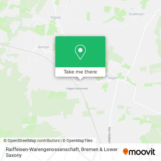 Raiffeisen-Warengenossenschaft map