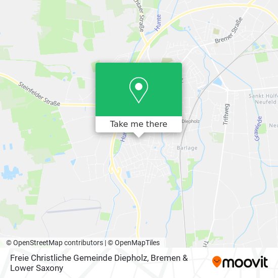 Freie Christliche Gemeinde Diepholz map