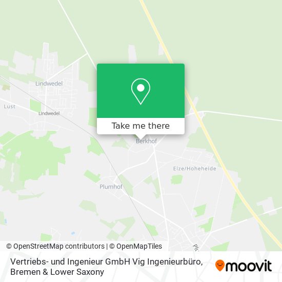 Vertriebs- und Ingenieur GmbH Vig Ingenieurbüro map