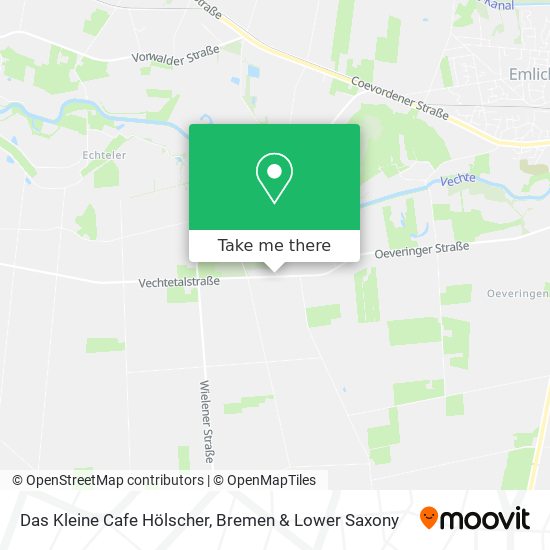 Das Kleine Cafe Hölscher map