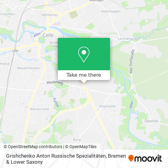Grishchenko Anton Russische Spezialitäten map