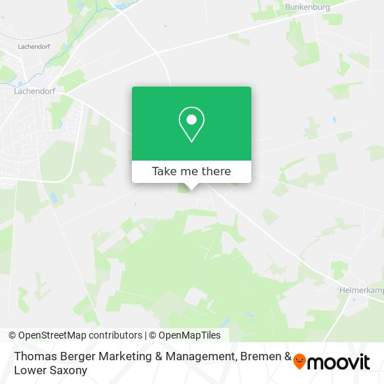 Карта Thomas Berger Marketing & Management