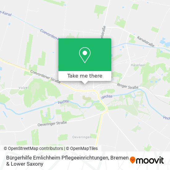 Bürgerhilfe Emlichheim Pflegeeinrichtungen map