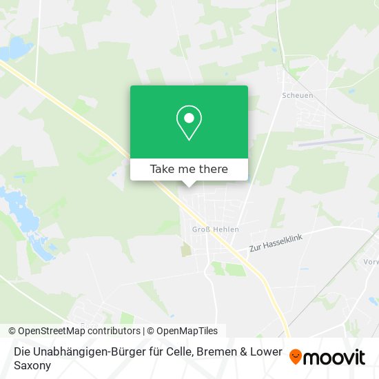 Die Unabhängigen-Bürger für Celle map
