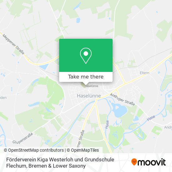 Förderverein Kiga Westerloh und Grundschule Flechum map